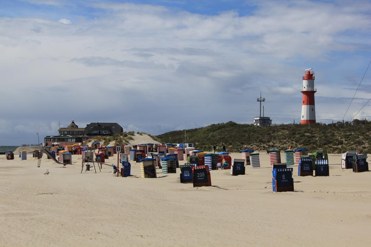 Hotel Pension Loose Borkum Exterior foto